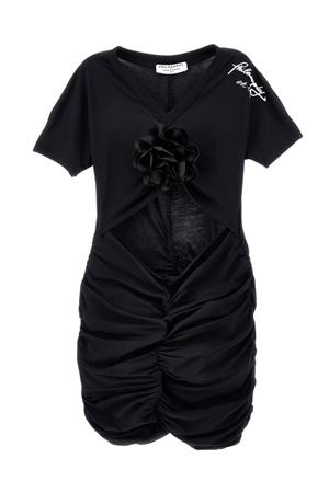 black polyamide dress PHILOSOPHY KIDS | I1E9035211P050